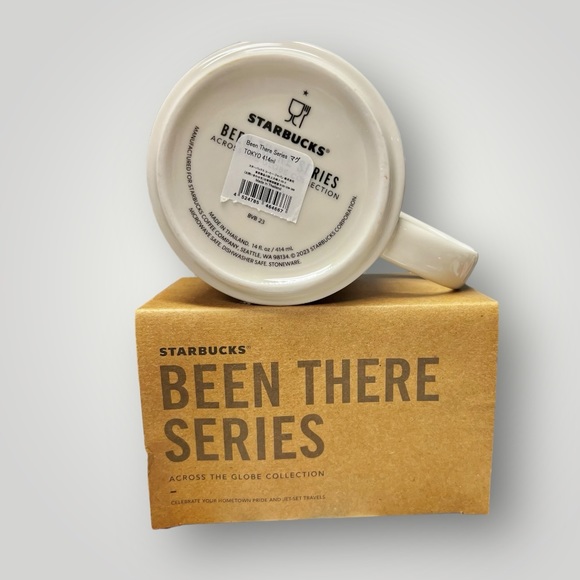 Starbucks Coffee TOKYO Been There Series 14oz Blue Mug Japan Coffee New - Picture 5 of 14